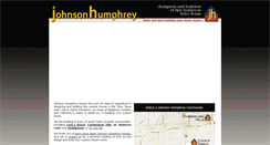 Desktop Screenshot of johnsonhumphreyhomes.com